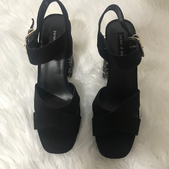 Parker and Sky black block heels - Picture 5 of 5